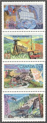 Canada Scott 1202a MNH Strip (A10-5)